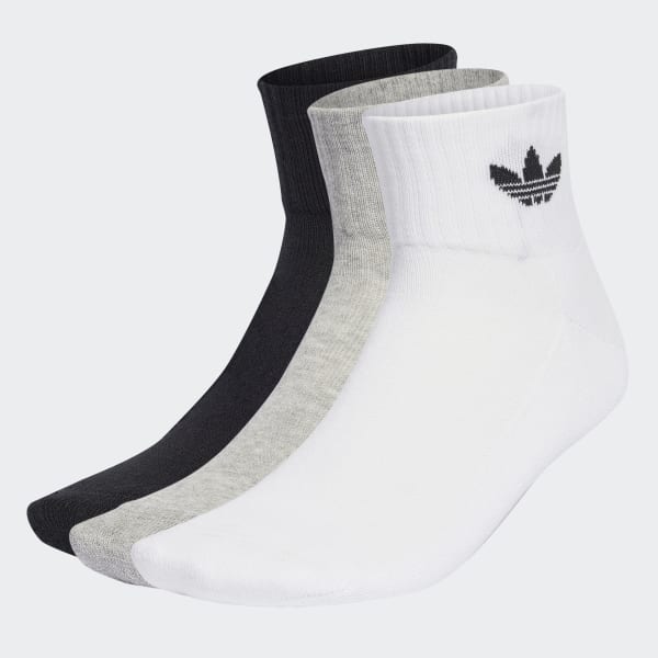 Bianco Calze Mid (3 paia)