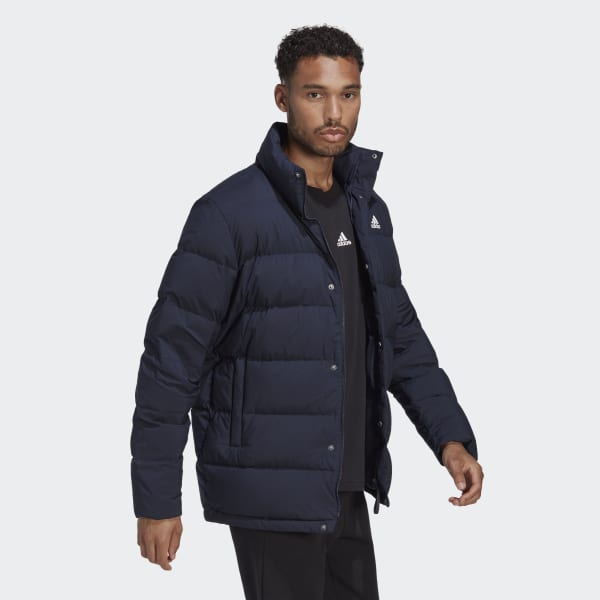 Blau Helionic Mid-Length Daunenjacke DVL95