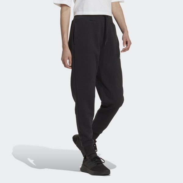 Negro Pants Deportivos Essentials Logo Multicolor SU414