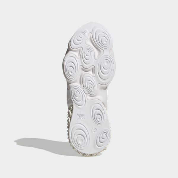 Weiss adidas 4D Krazed Schuh