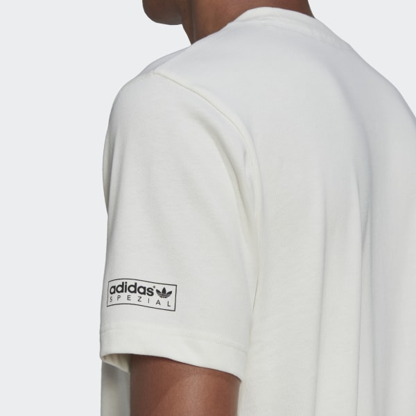 Wit Mod Trefoil T-shirt ZG501MTT