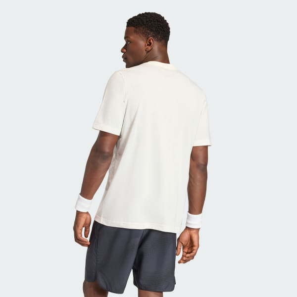 White adidas Heritage Graphic Tee