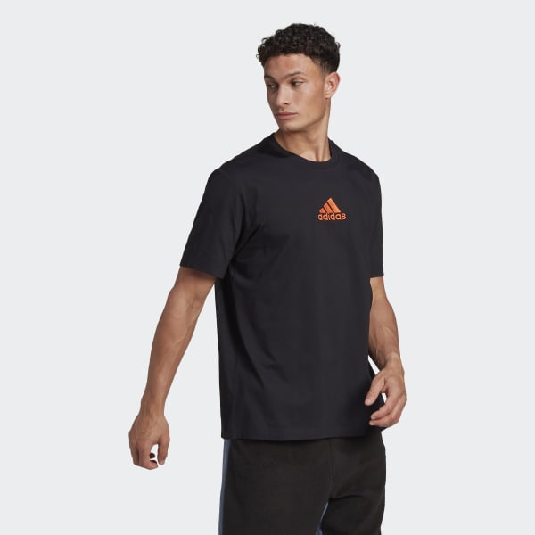 Camiseta Nature - Negro adidas adidas