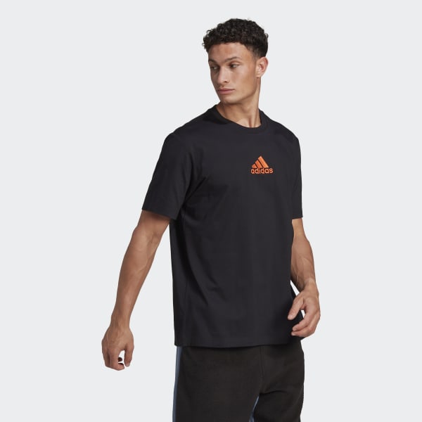 Black Nature Graphic Tee