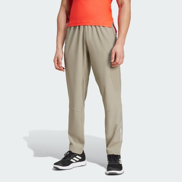 mau-xanh-la Quần Dệt 3 Sọc Tập Luyện Gym+