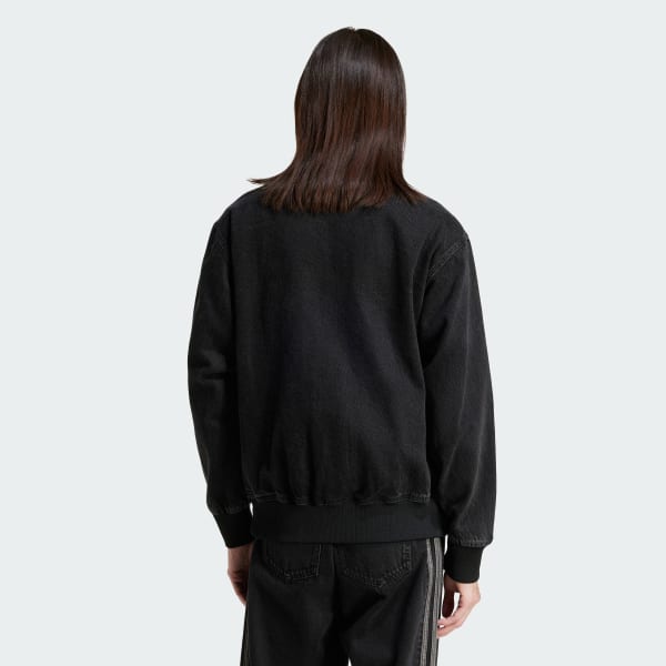 Black Adicolor Denim Firebird Track Top