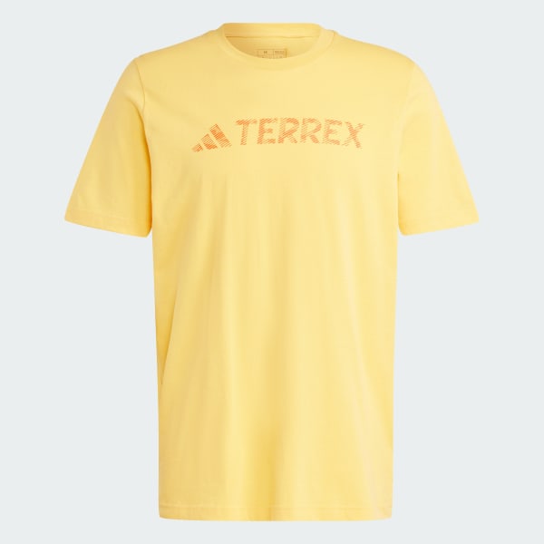 Yellow Terrex Classic Logo Tee