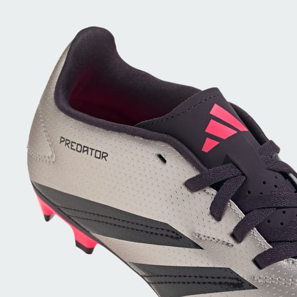 Chuteira Predator Club Flexible Ground Infantil - Cinza adidas