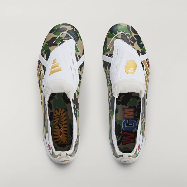 シューズ APE x adidas PREDATOR FT ELITE FG adidas BAPE x adidas Predator Elite Fold-Over Tongue Firm