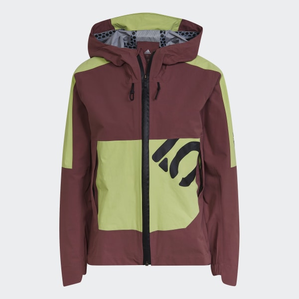 Burgundy Five Ten Bike All-Mountain regnjakke