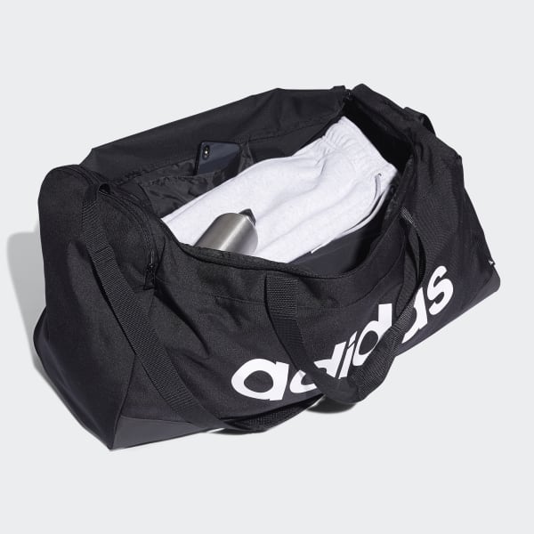 Bolsa Duffel Grande Essentials Logo Preto adidas adidas Brasil