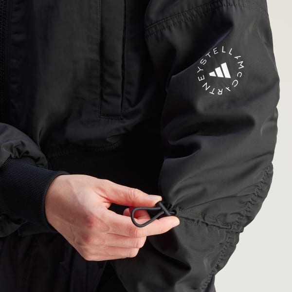 Adidas adidas by Stella McCartney TrueNature Woven Bomber Cropped Jacket SHOP ONLINE