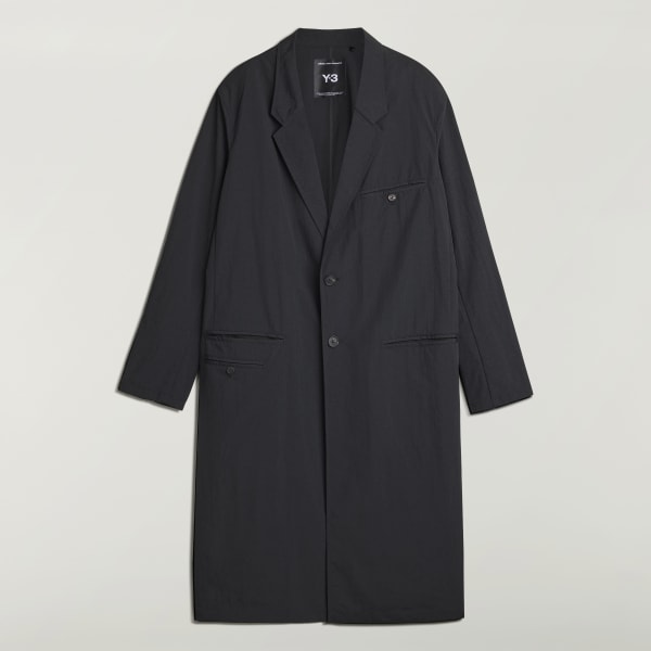 adidas Y-3 Nylon Blazer Coat - Black | Free Shipping with adiClub