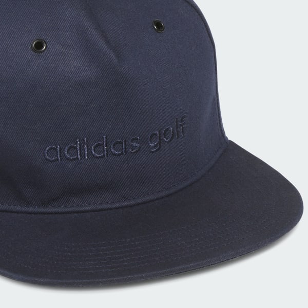 Blau Waxed Canvas Kappe