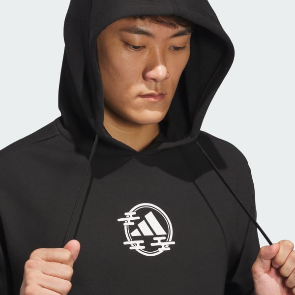 【美品】 アディダスオリジナルス adidas originals パーカー アディダス ハッピ 大阪 パーカー - ブラック | アディダス ジャパン