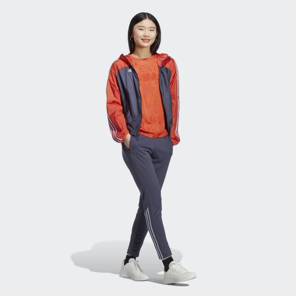 Azul Calça Tiro Slim