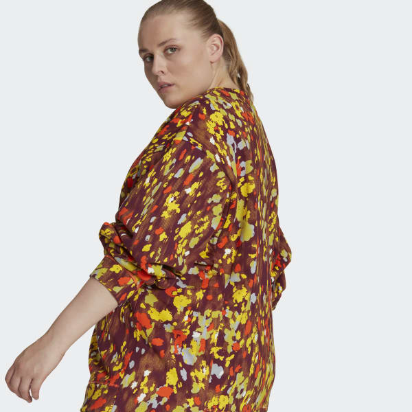 Bialy adidas by Stella McCartney Graphic Sweatshirt (Plus Size) UP168