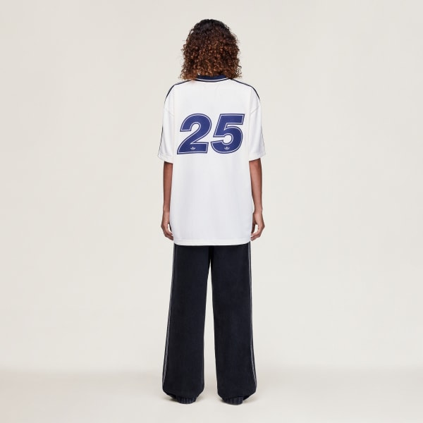 White TOUR JACQUARD JERSEY