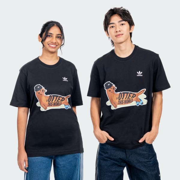 Black OTTER THIS WORLD TEE