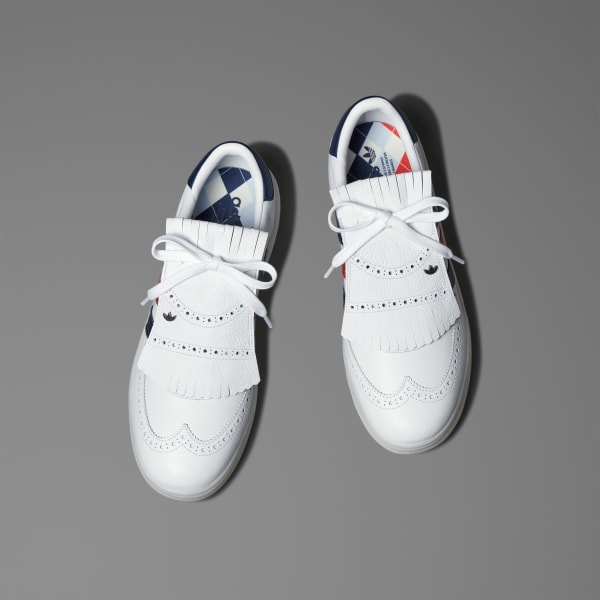 Blanco Tenis de Golf Sin Clavos Coursecup