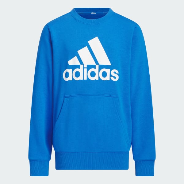 ブルー キッズ エッセンシャルズ プラス ルーズフィット ビッグロゴ フレンチテリー スウェットシャツ 