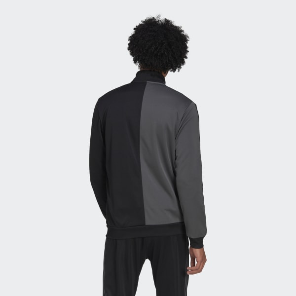 Noir Veste de survêtement Tiro Half & Half VS407