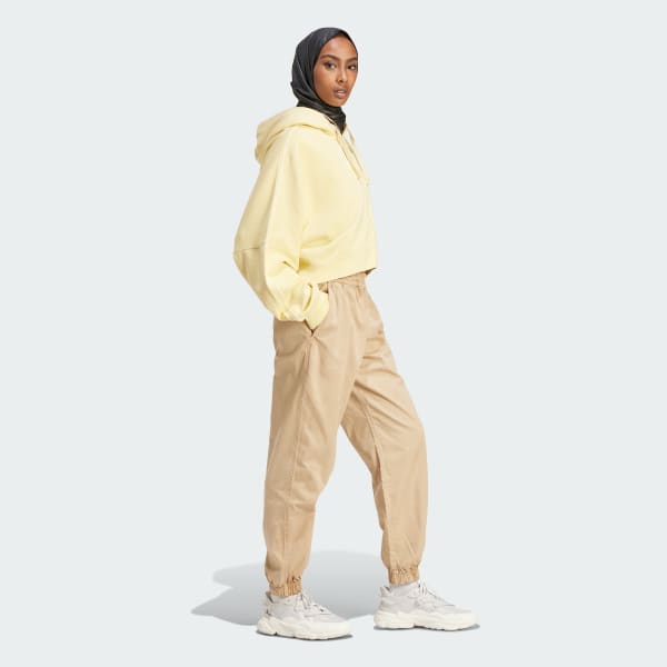 Beige Essentials+ Track Pants