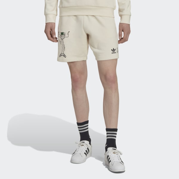 White adidas Originals x André Saraiva Shorts DB665