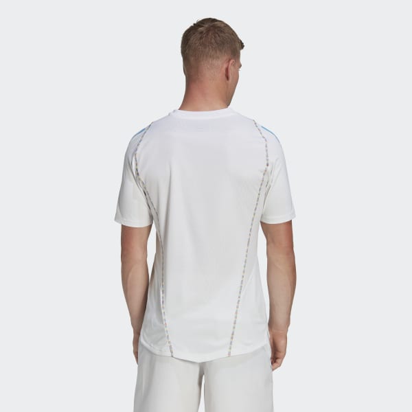 White Argentina Tiro 23 Game Day Pre-Match Jersey