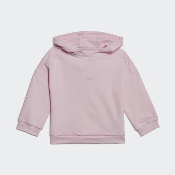 Pink adidas best sale suit