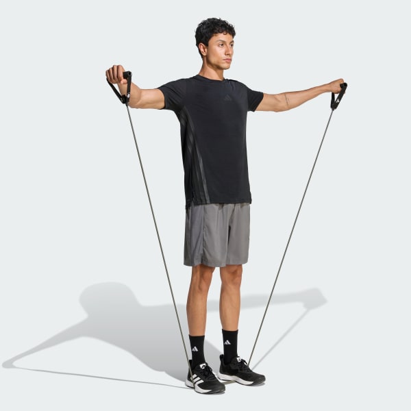 gris SHORT TOILE BASE WORKOUT ESSENTIALS