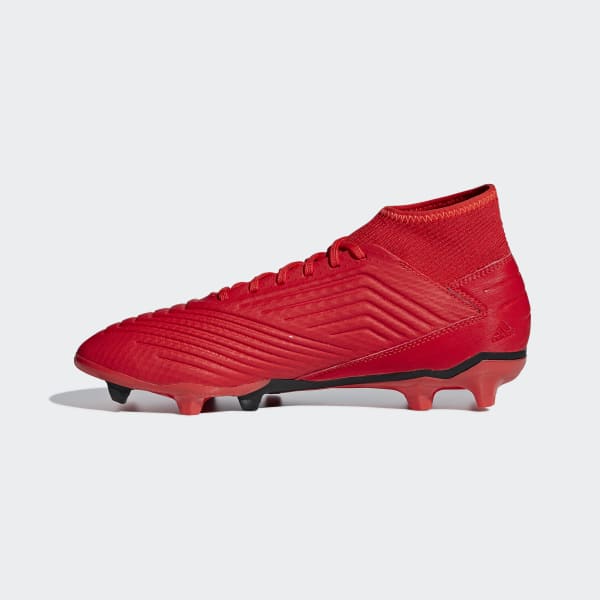 tenis adidas rojos futbol