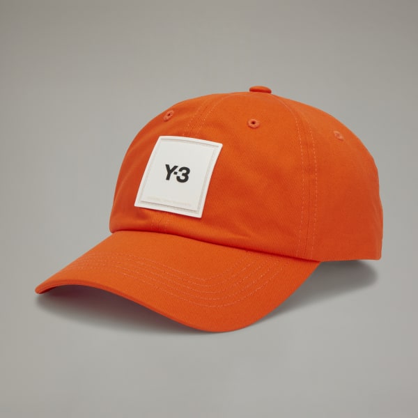Arancione Y-3 Square Label Cap Y7392