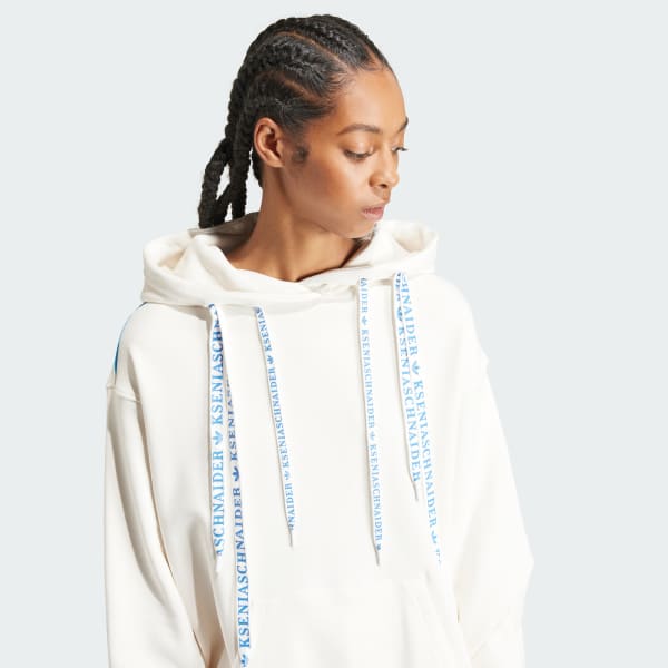 adidas　Ksenia Schnaider パーカー L-XL レディース ADIDAS×KSENIASCHNAIDER グラフィックパーカー