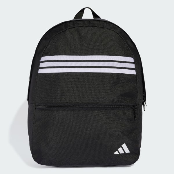 adidas Classic 3 Bar Logo Backpack - Black | adidas Vietnam