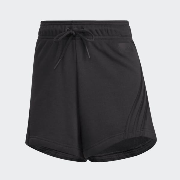 Negro Shorts adidas Sportswear Future Icons 3 Rayas