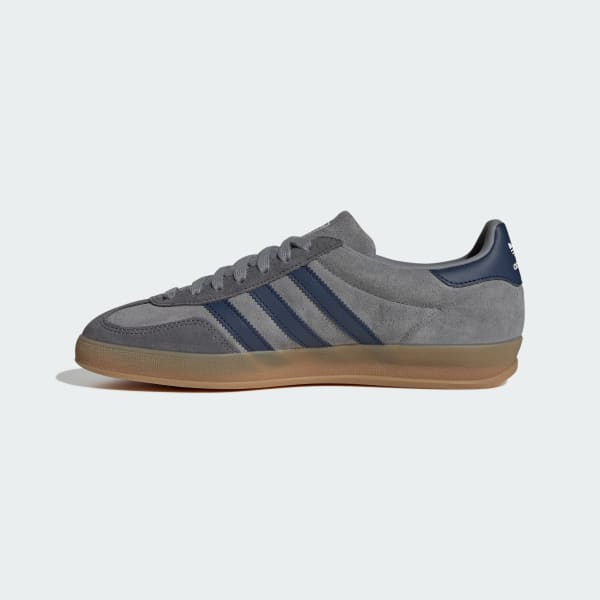 adidas Gazelle Indoor Shoes - Grey | Free Shipping with