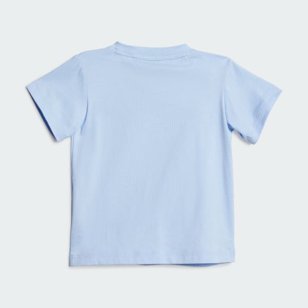 Azul Conjunto Polo y Short Essentials (Bebé)