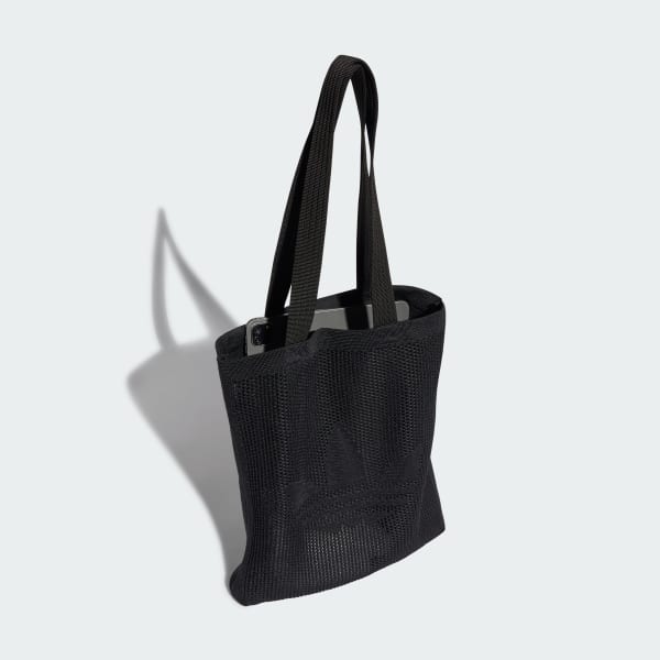 Svart CROCHET TOTEBAG