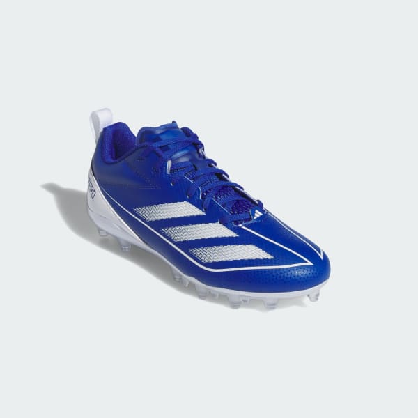 Blue Adizero Electric.2 Football Cleats