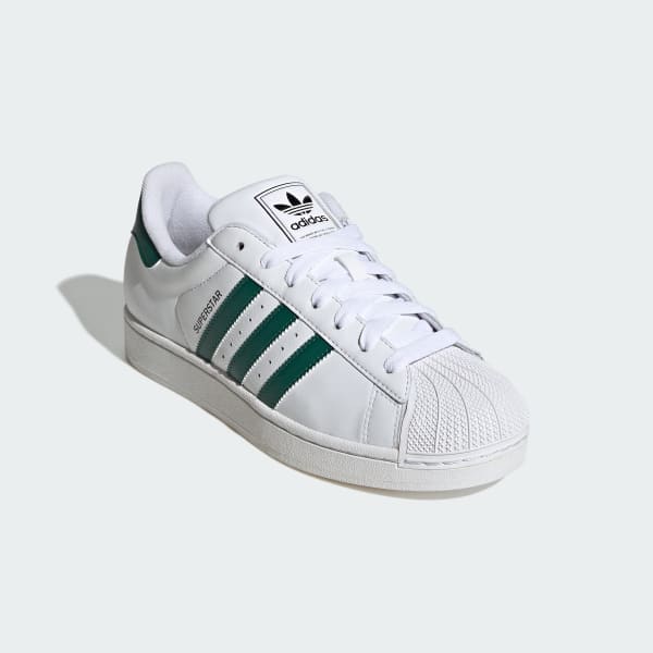 White Superstar II Shoes
