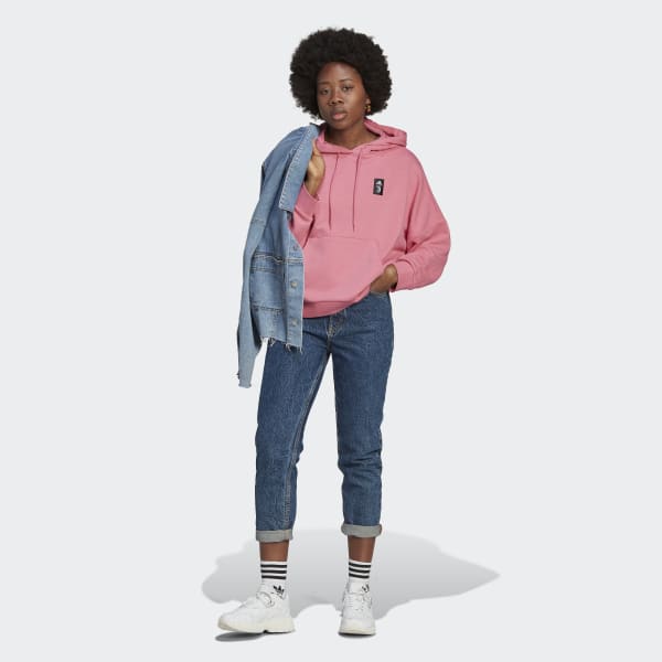 Rosa Juventus Turin Hoodie