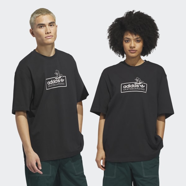 adidas Skateboarding x Mark Gonzales Logo Tee - Black | Free