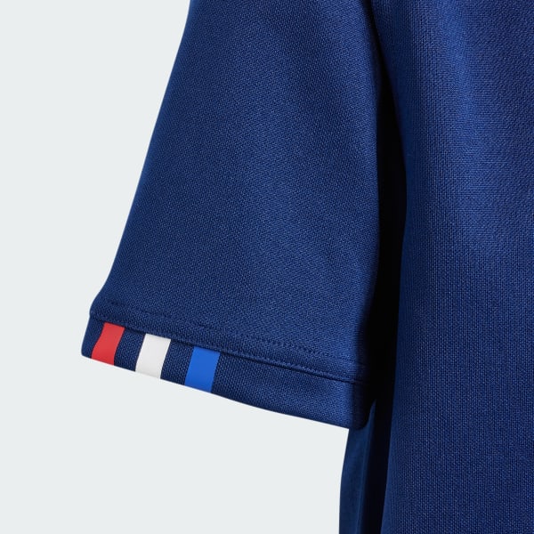 Blau Frankreich Rugby Kids Heimtrikot