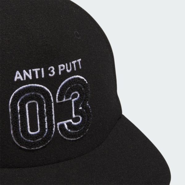 Black Anti 3 Putt Cap