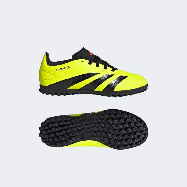 Zapatos de Fútbol Predator Club Pasto Sintético - Amarillo adidas