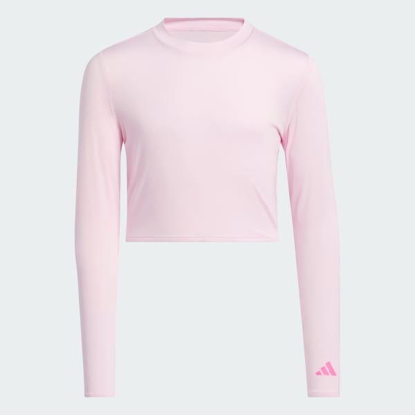 สีชมพู เสื้อโปโล Performance AEROREADY 3-In-1 สำหรับเด็ก