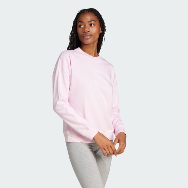 Rosado Polerón Essentials Linear French Terry
