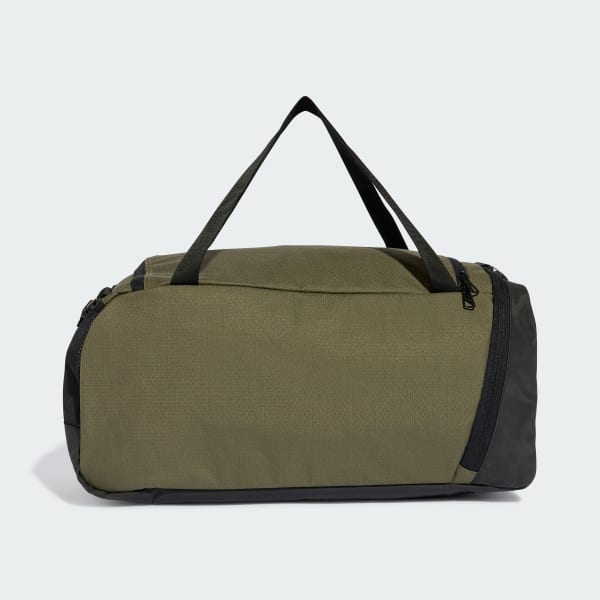 Green Essentials 3-Stripes Duffel Bag Small