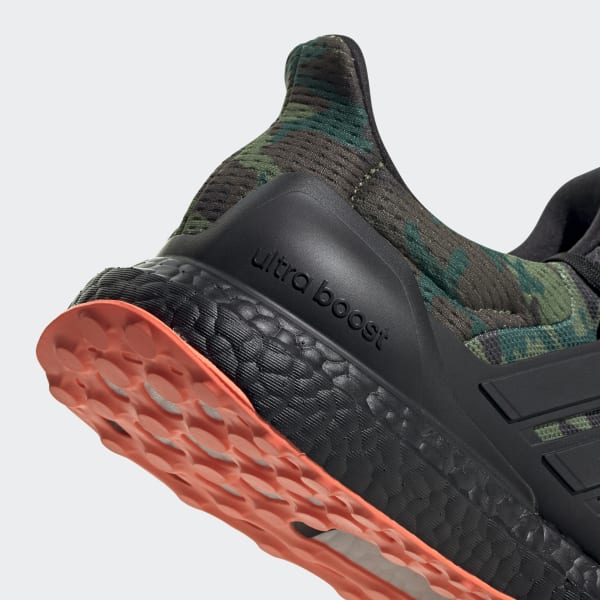 green and orange ultra boost